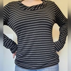 Long sleeve cowl neck